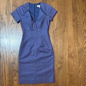 French Connection Deep Blue Midi Dress